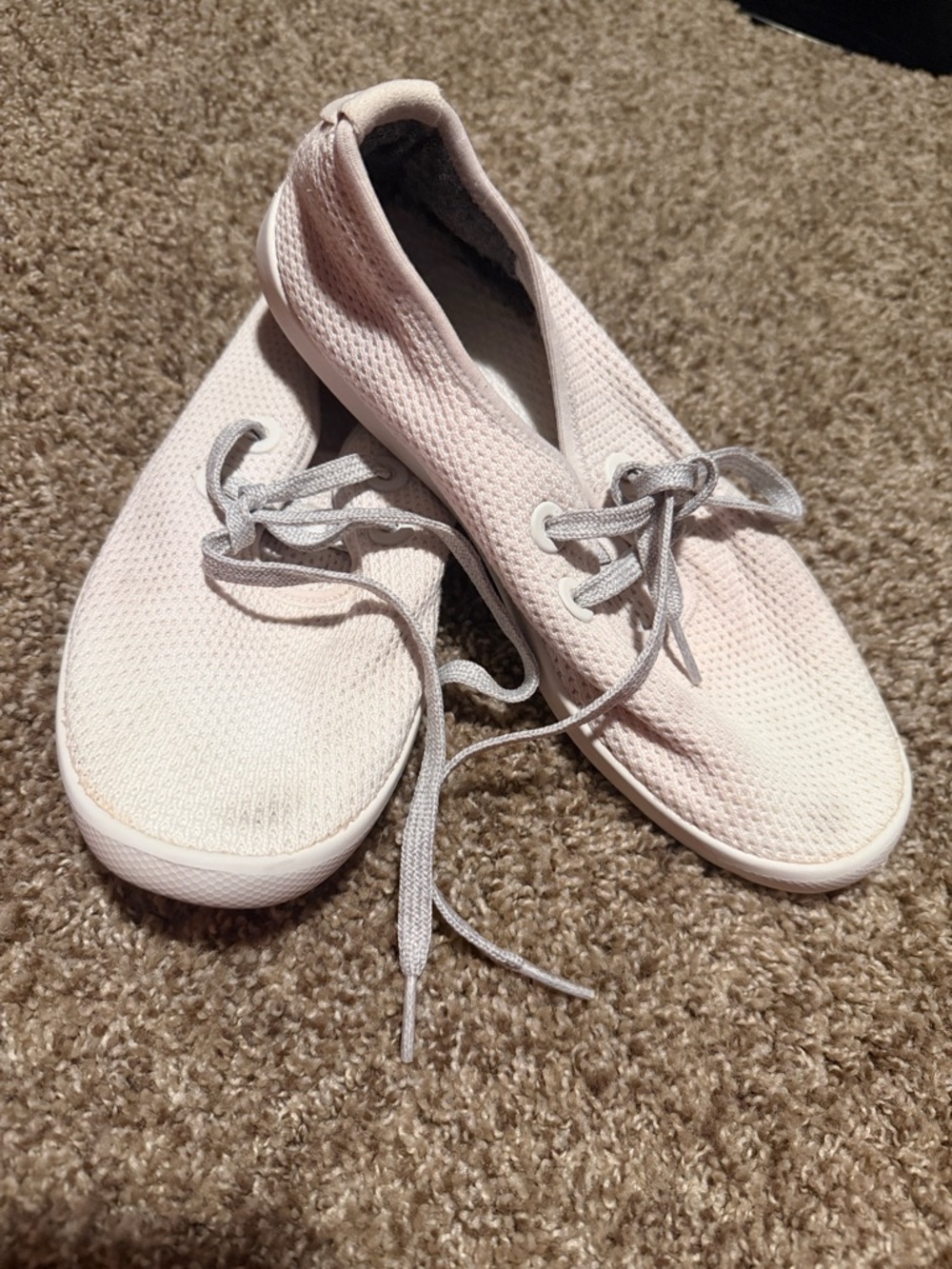 White Allbirds flat sneakers (8)